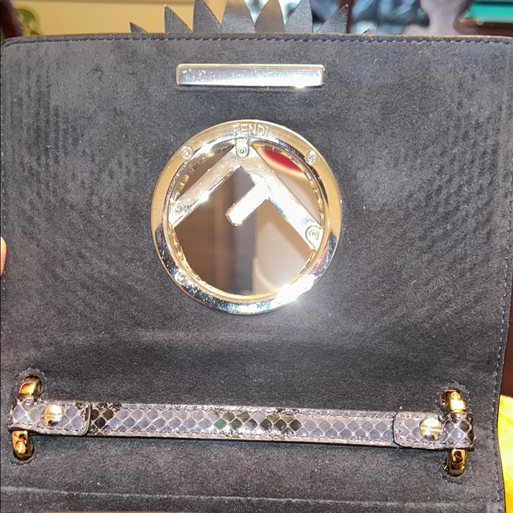 Fendi Multicolor Chain Shoulder Bag - Picture 5 of 8